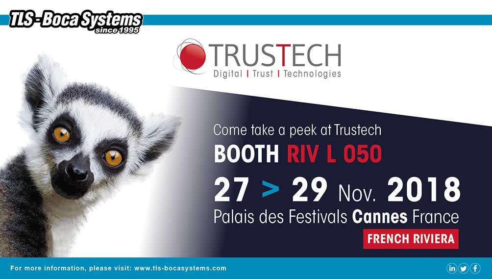 Meet us at Trustech! 