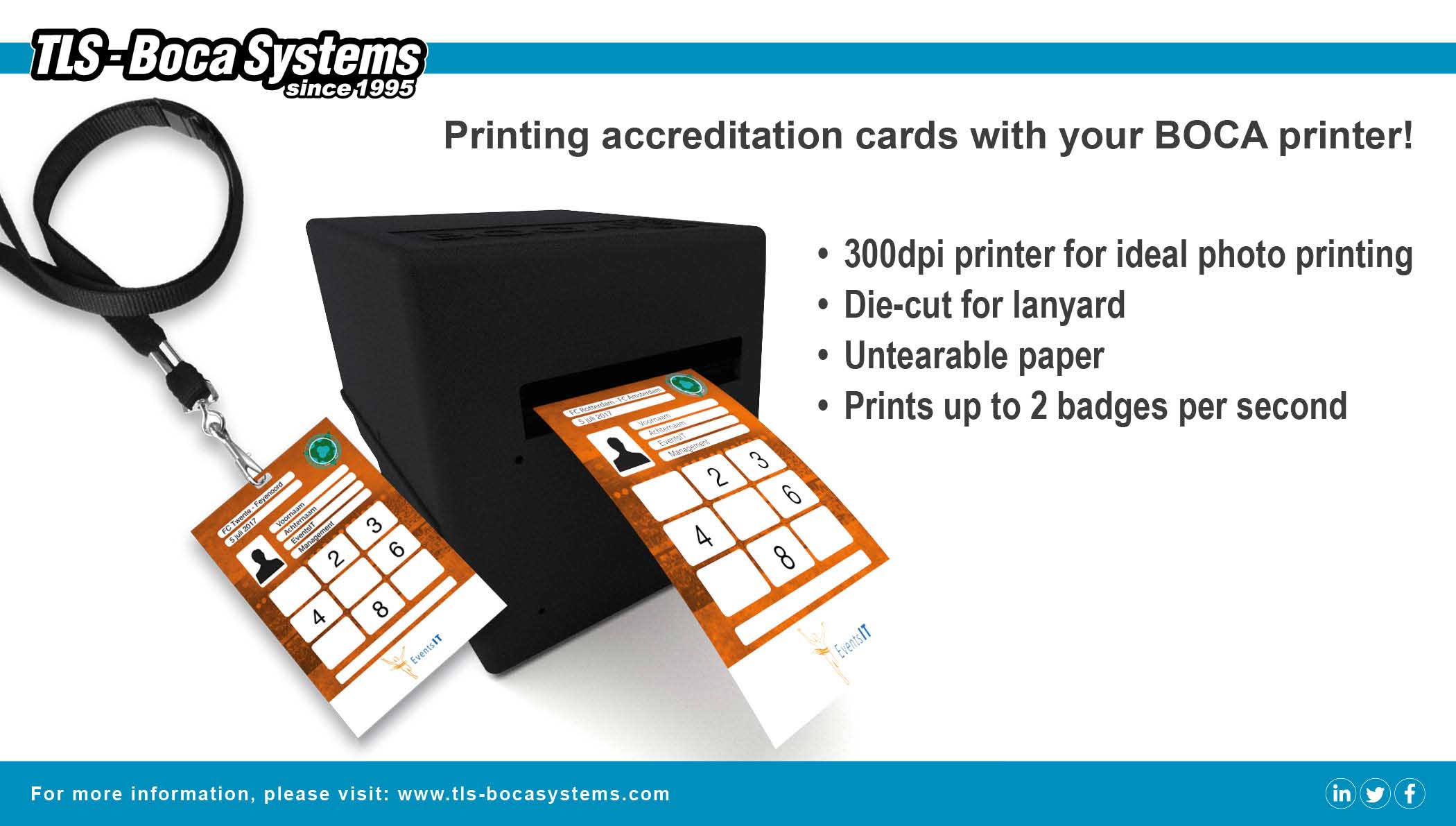 Accreditation cards