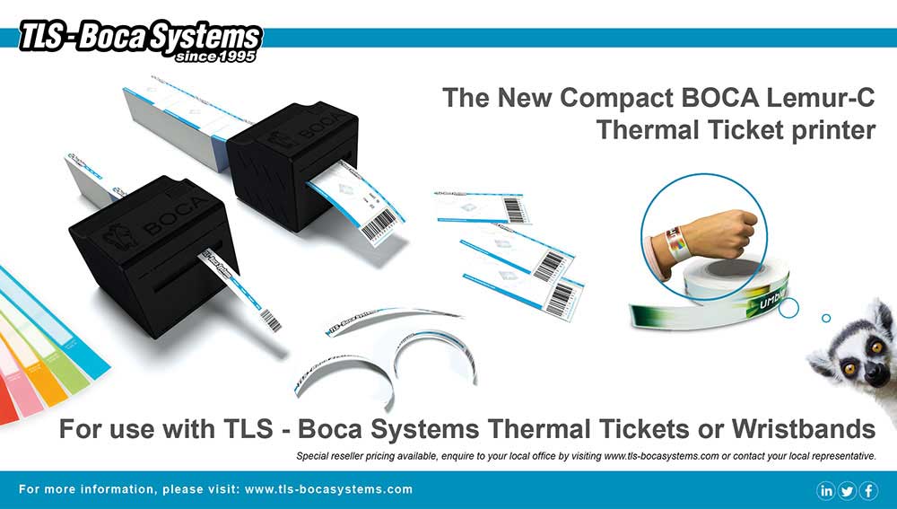 Lemur-C with BOCA Wristbands or Tickets