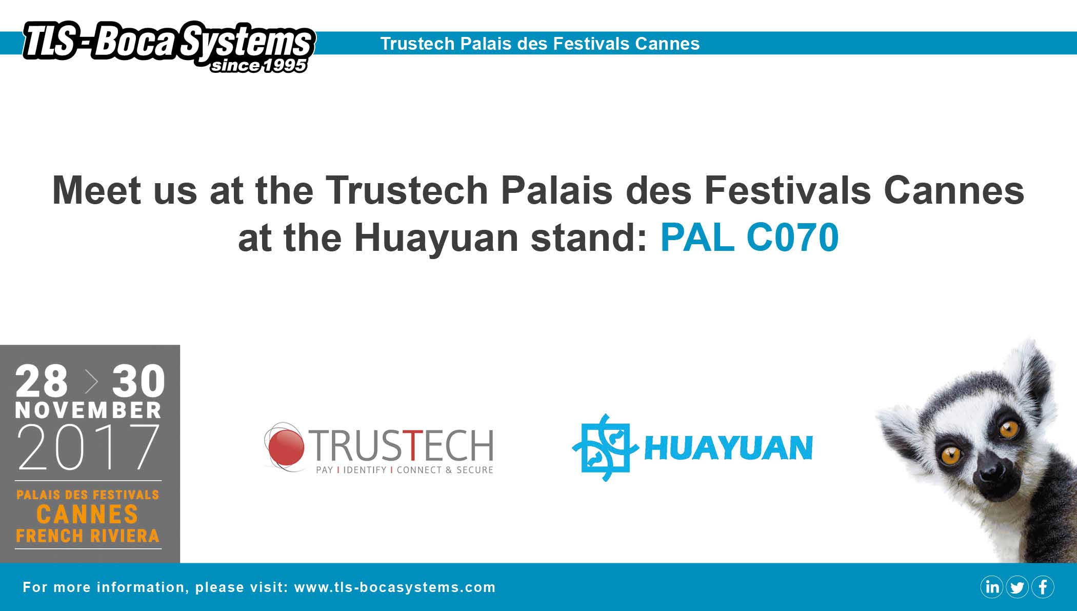 We are at Trustech!