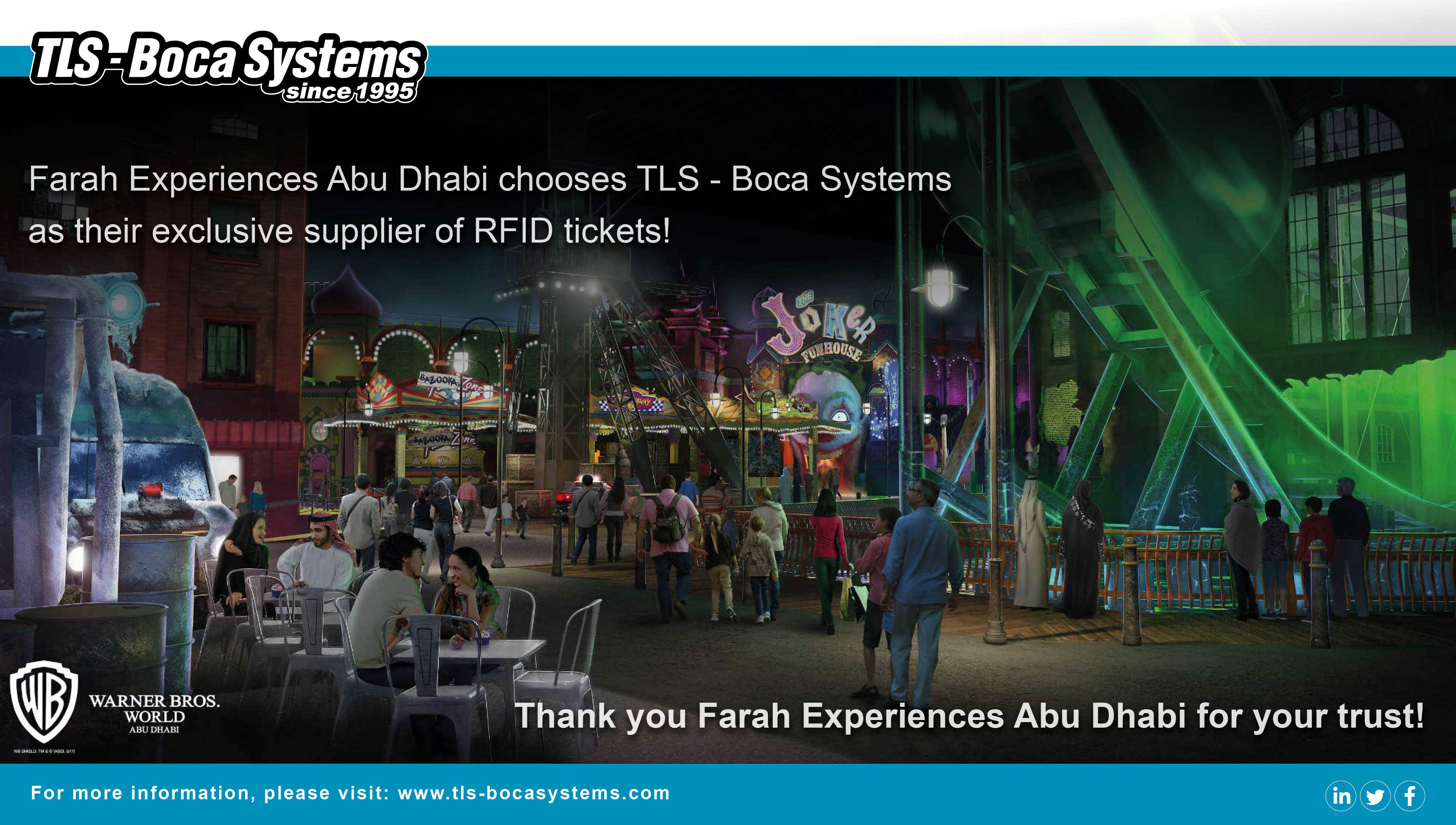NOW SUPPLYING: FARAH EXPERIENCES ABU DHABI