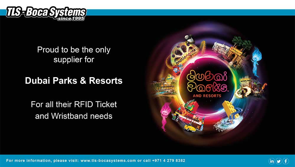 Now supplying: RFID Tickets to Dubai Parks